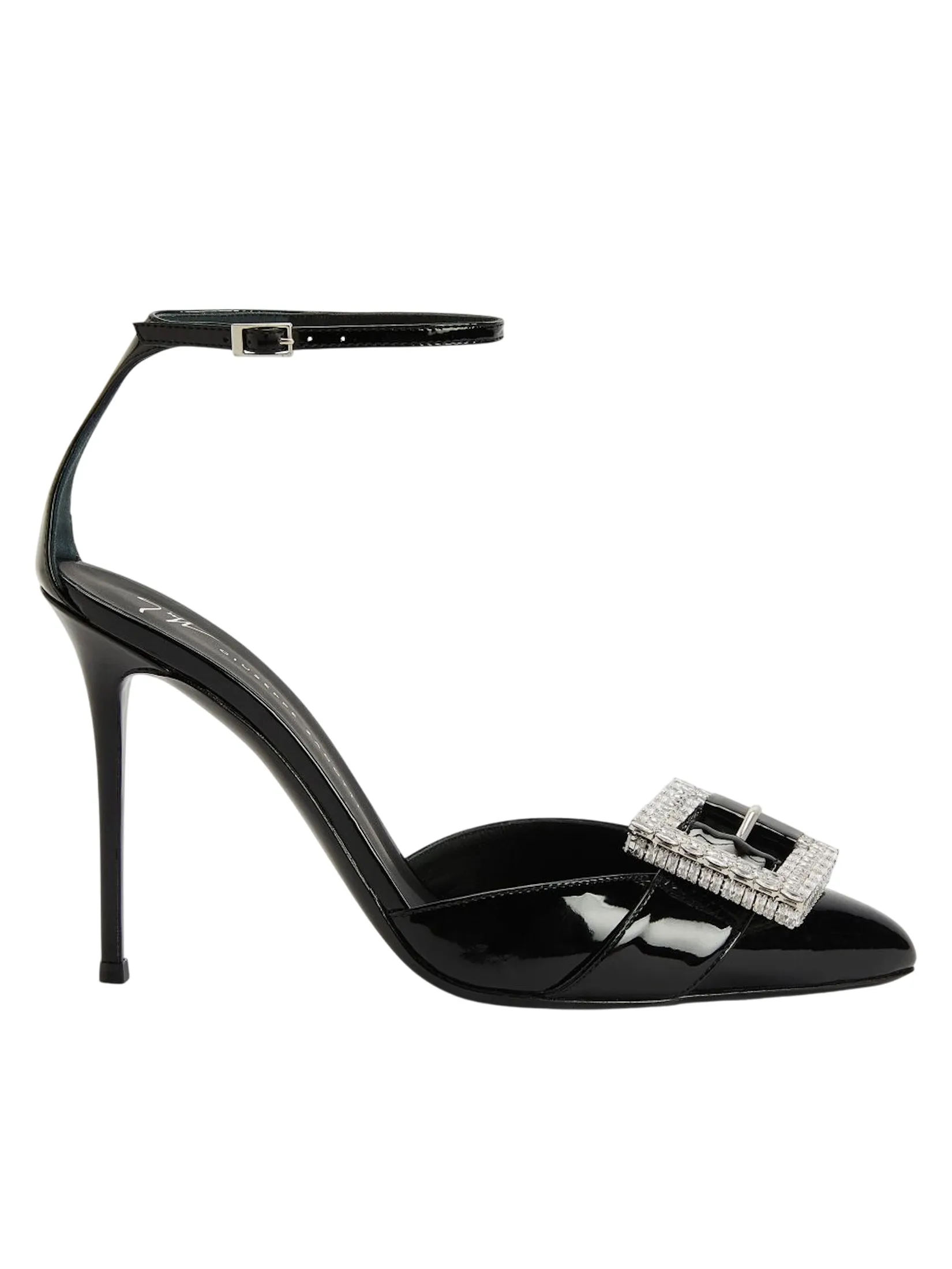 GIUSEPPE ZANOTTI WOMEN HEELS THE MISS BUCKLE NERO BLACK