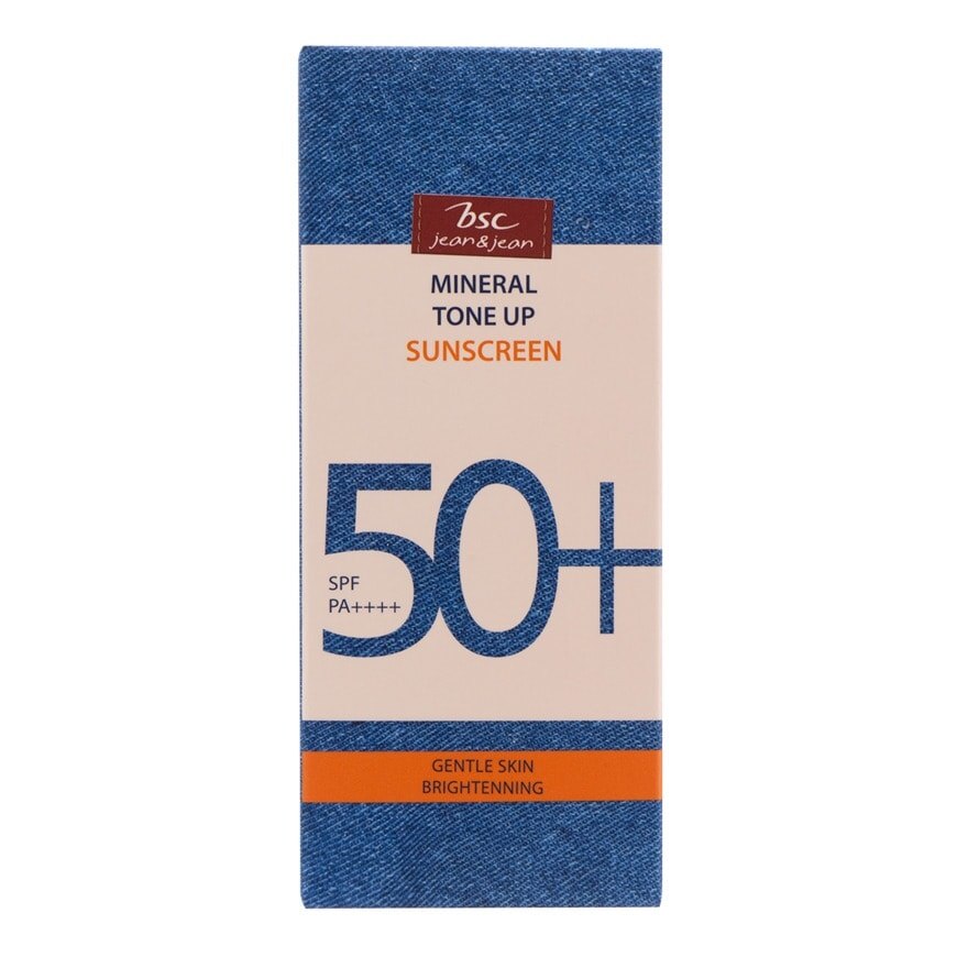 BSC Jean  Jean Mineral Tone Up Sunscreen SPF50+ PA++++ 30ml.