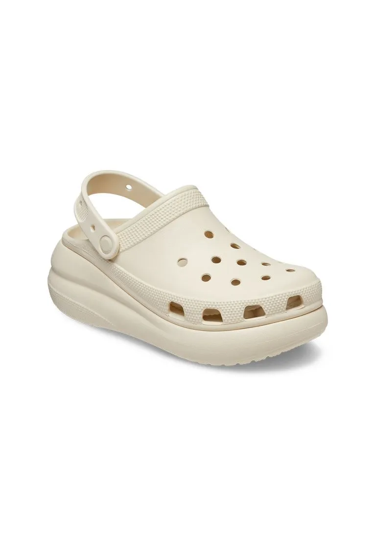CROCS CREAM CROCS Classic Crush Clog Unisex Casual Shoes