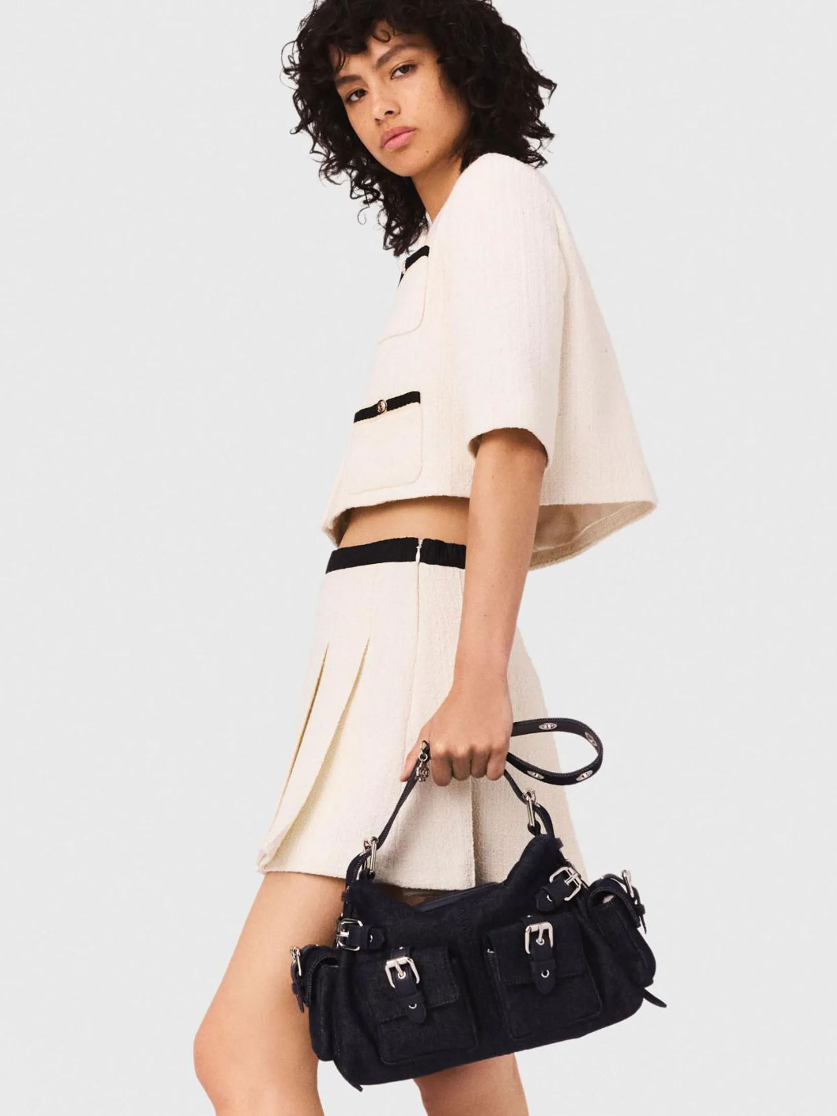 MAJE Women Skort Tweed