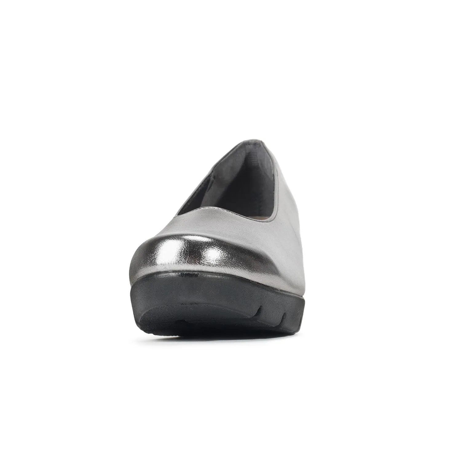 JOLI SNOB Dark Silver Women Comfort High Heels