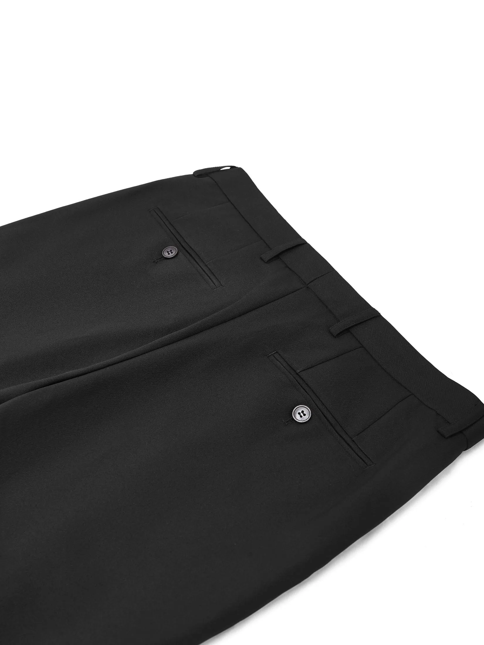 G2000 Men Clothing Teflon Slim Fit Twill Suit Pants Smart Fit - 5115201599 - Black