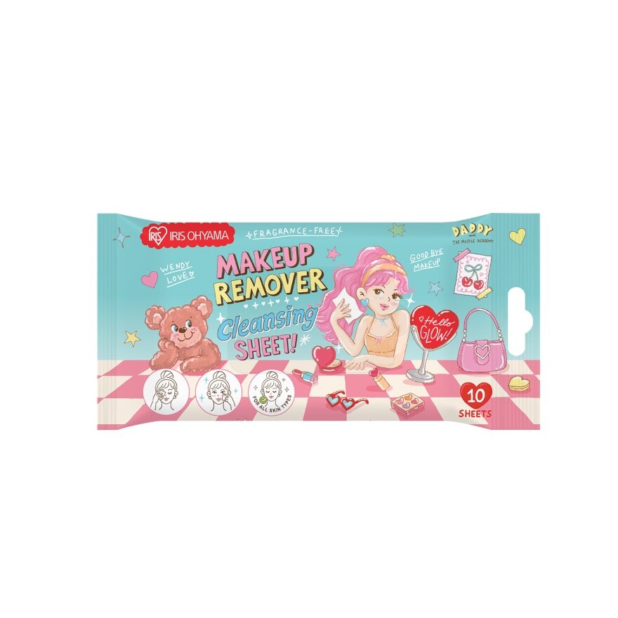 Iris Ohyama Makeup Remover Cleansing Sheet 10 Sheet