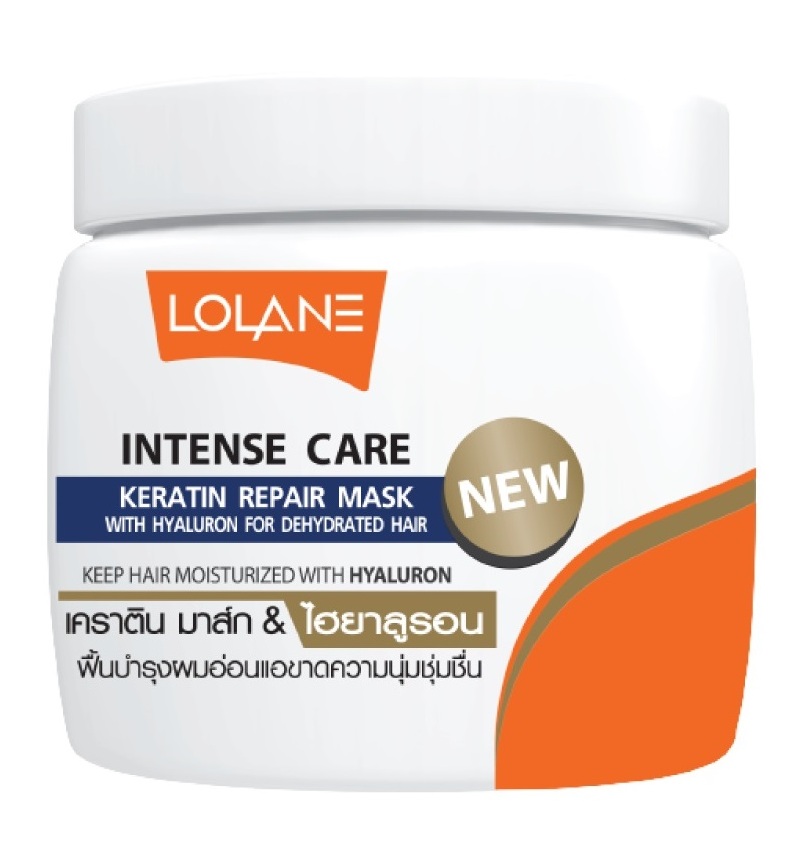 Маска для обезвоженных волос с гиалуроновой кислотой Lolane 200 мл