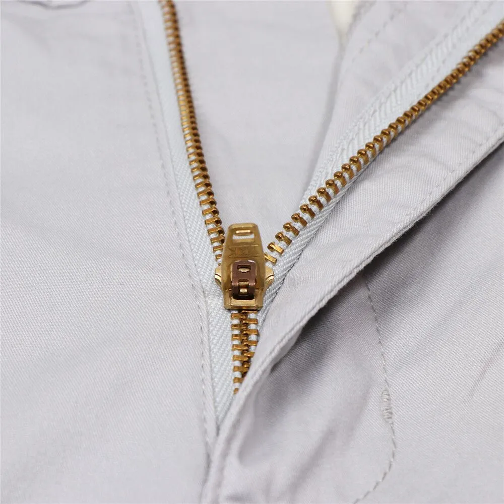 GIORDANO Grey Men's Cotton Spandex Low Rise Skinny Taper Pants