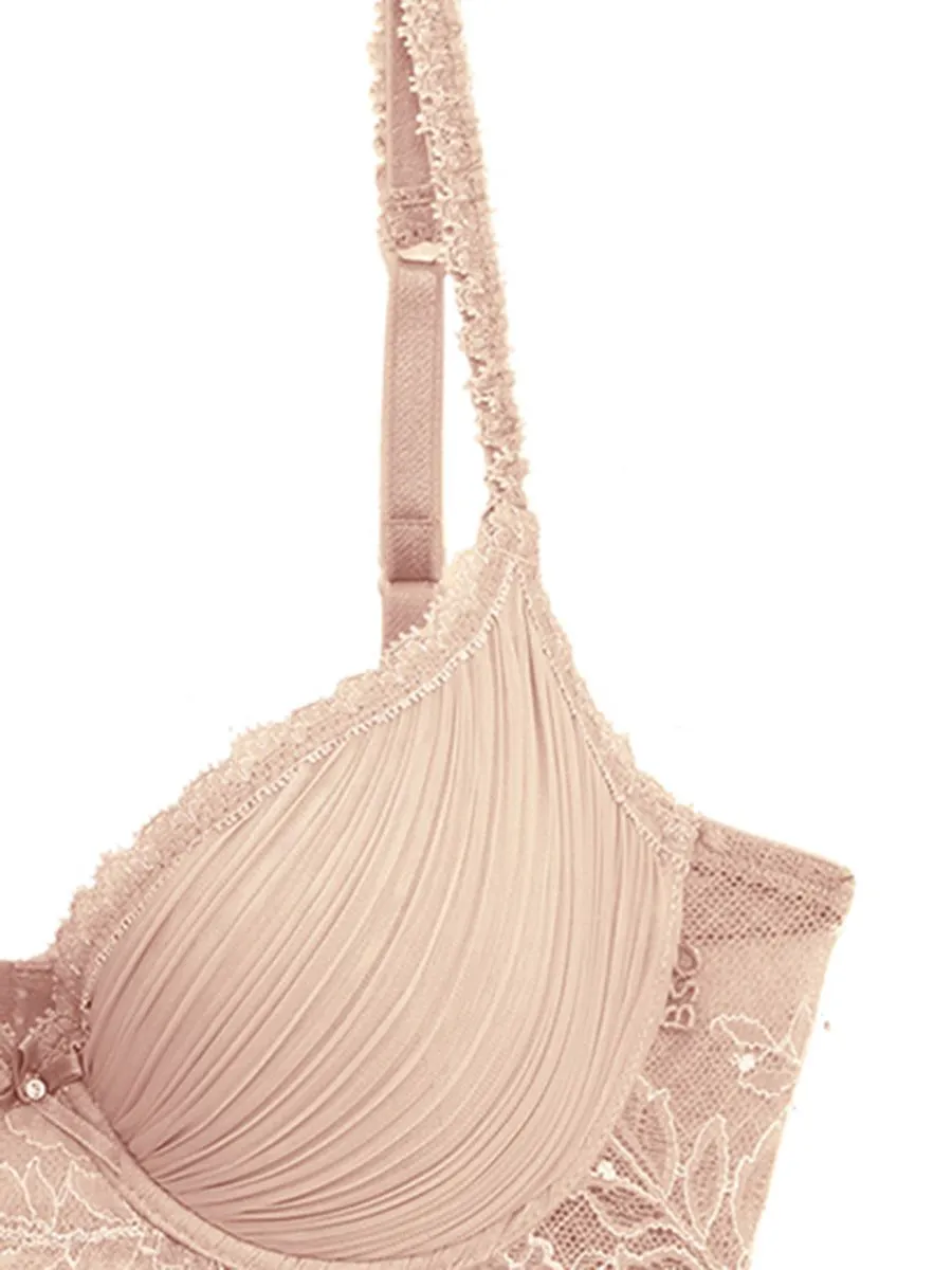 BSC LINGERIE Women Moulded Bra BB6152BE Beige