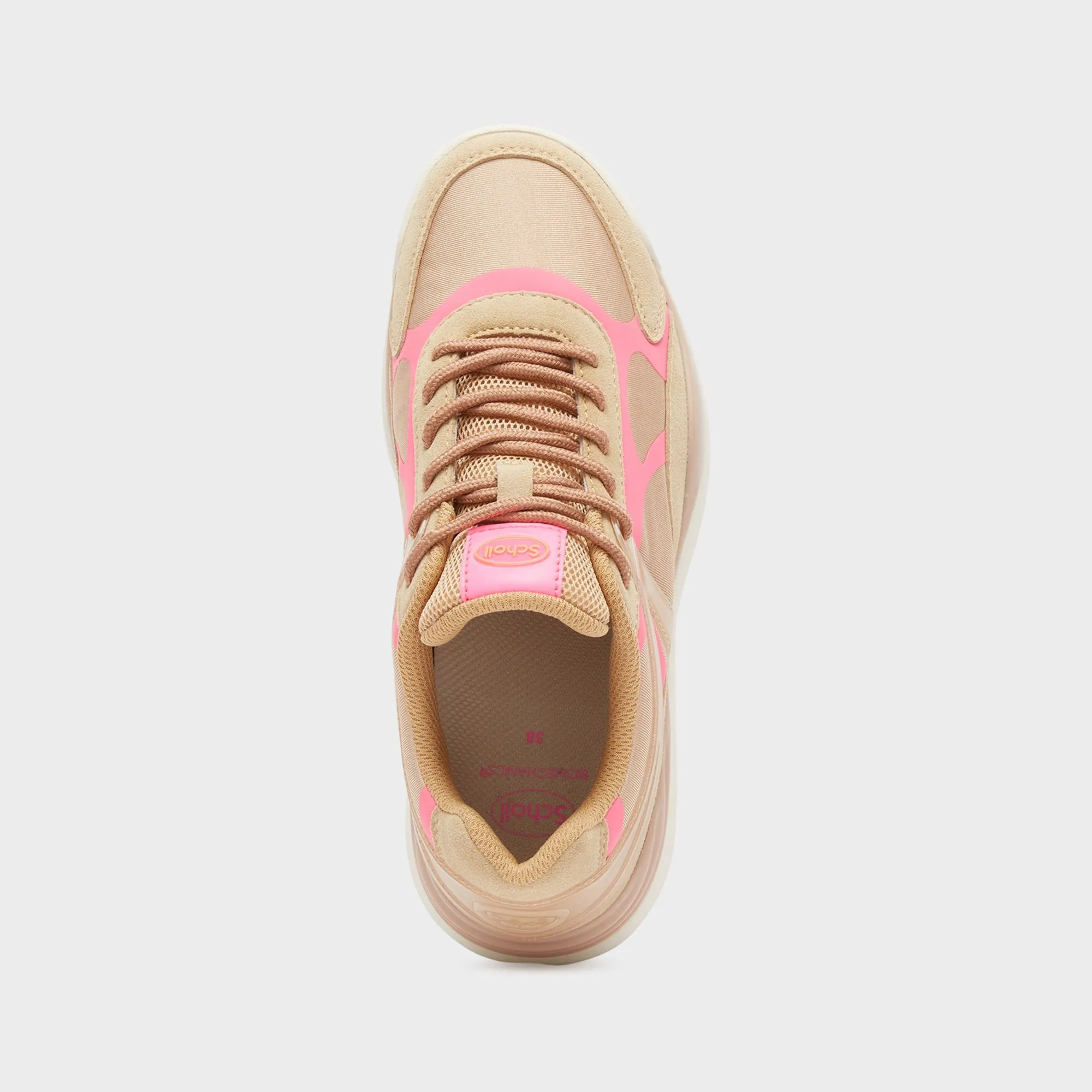 SCHOLL Women Sneakers Walker Beige/Fuchsia