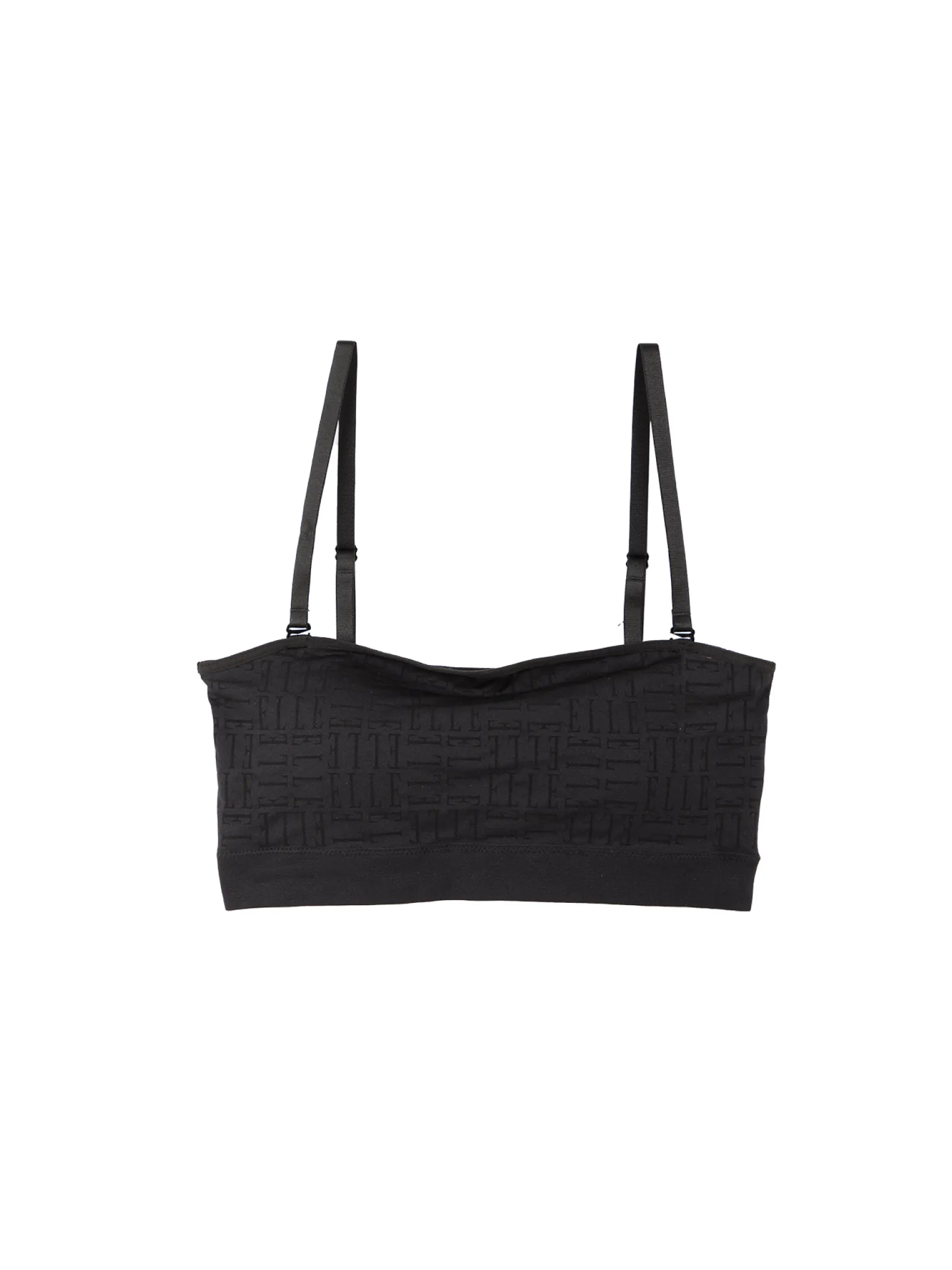 ELLE LINGERIE Women's Seamless bra with foam padding LH1109 - Black