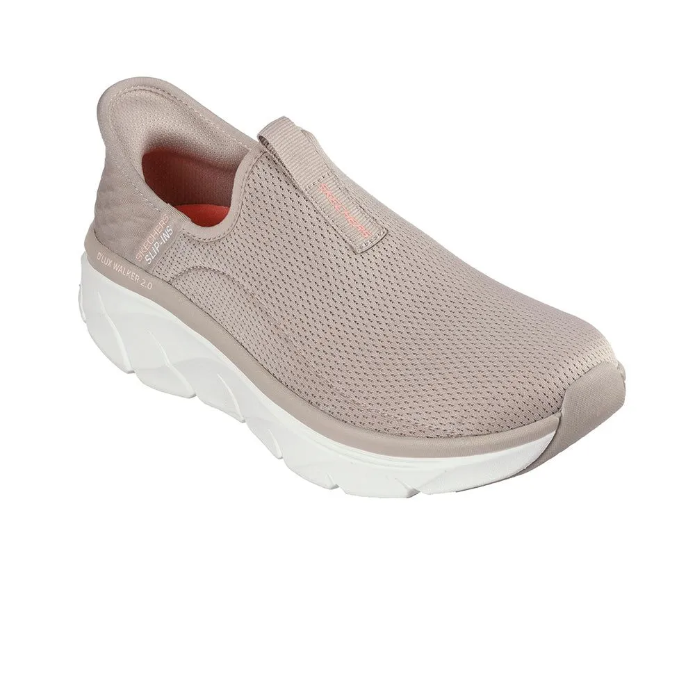 SKECHERS Slip-ins® Relaxed Fit®: D'Lux Walker® 2.0 - Happy Step Women Casual Shoes Pink - SK108SH618EMTH