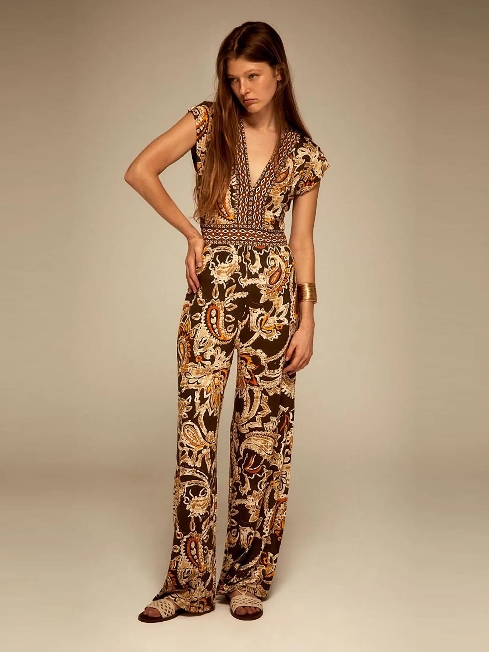 SFERA Women Jumpsuit Brown