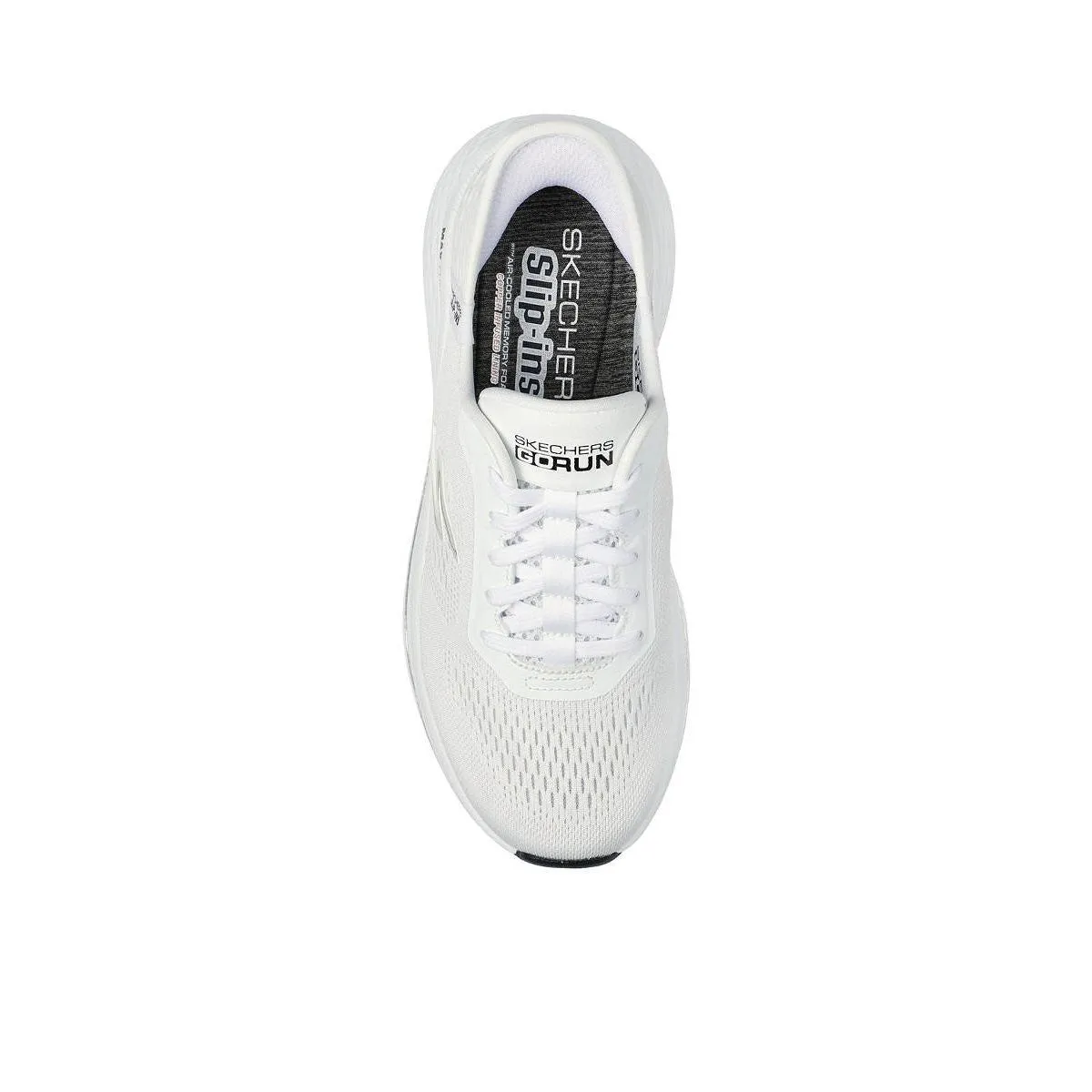 SKECHERS Women Running Shoes Slip-ins®: Max Cushioning Elite™ 2.0 - Vanish White - SK108SH696DTTH