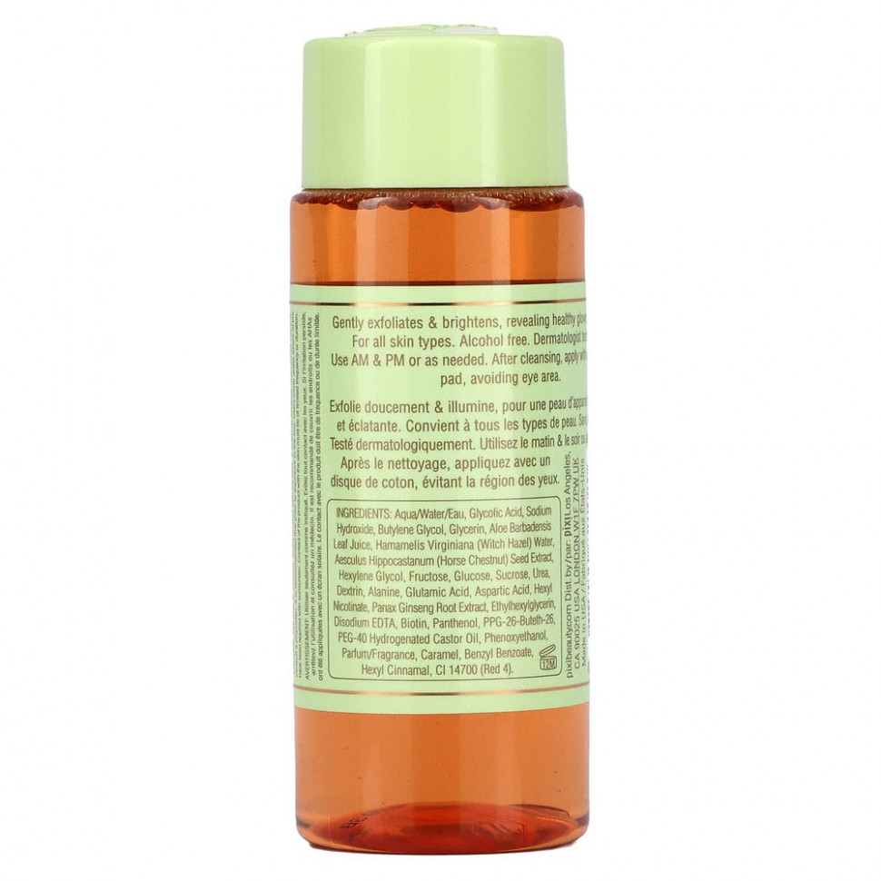 Pixi Beauty, Skintreats, отшелушивающий тоник, придающий сияние, для всех типов кожи, 100 мл (3,4 жидк. унции)