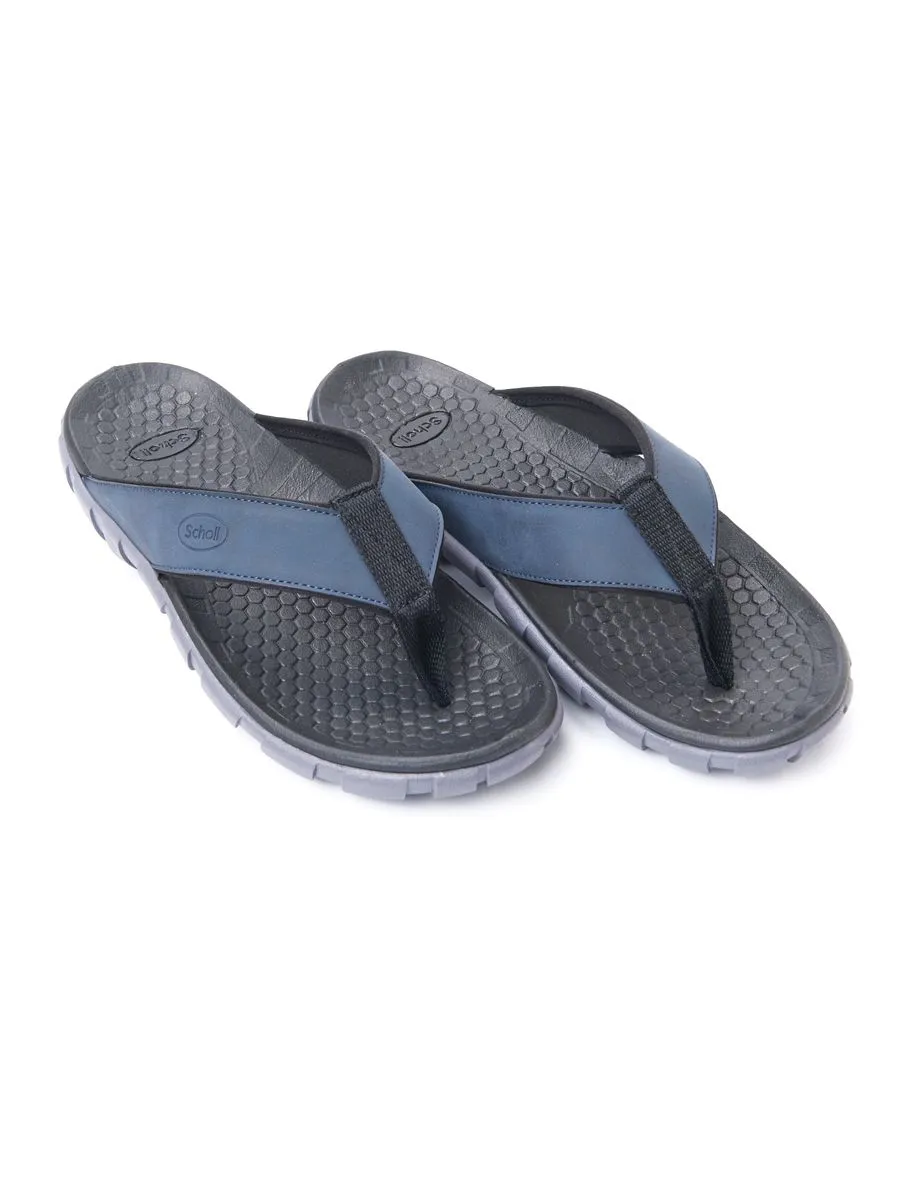 SCHOLL Navy Thong Sandals Unisex - Jaxon