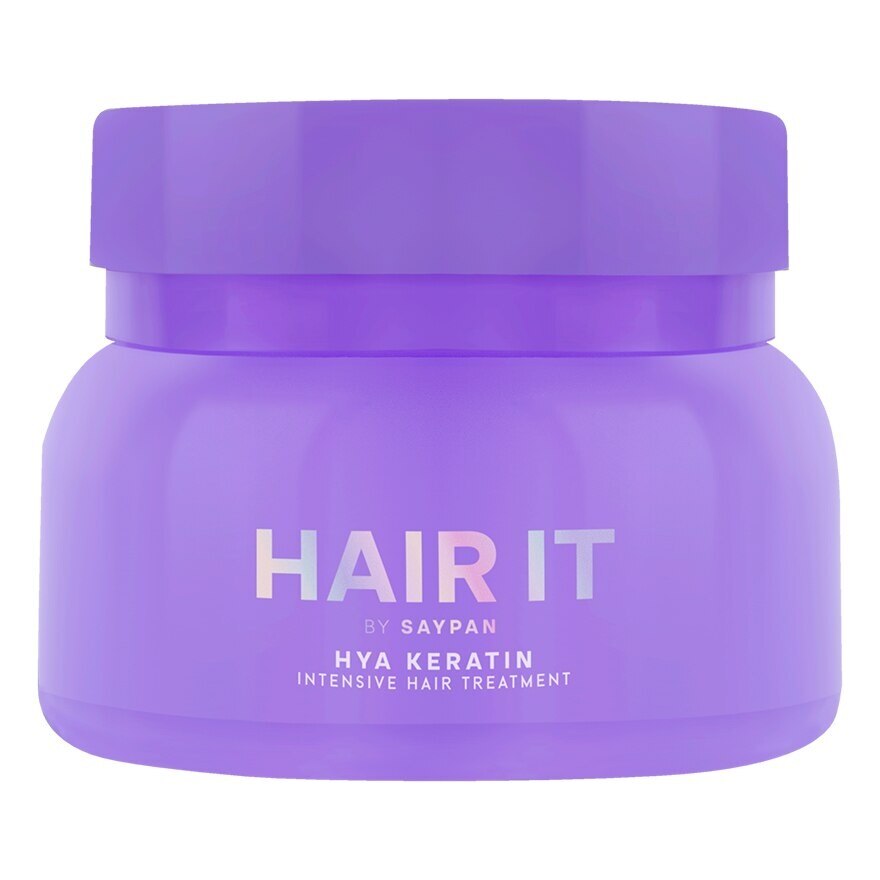 Hair It Hya Keratin Intensive Hair Treatment 120 G. ทรีทเม้นท์ฟื้นผมเสีย ผมนุ่มลื่น