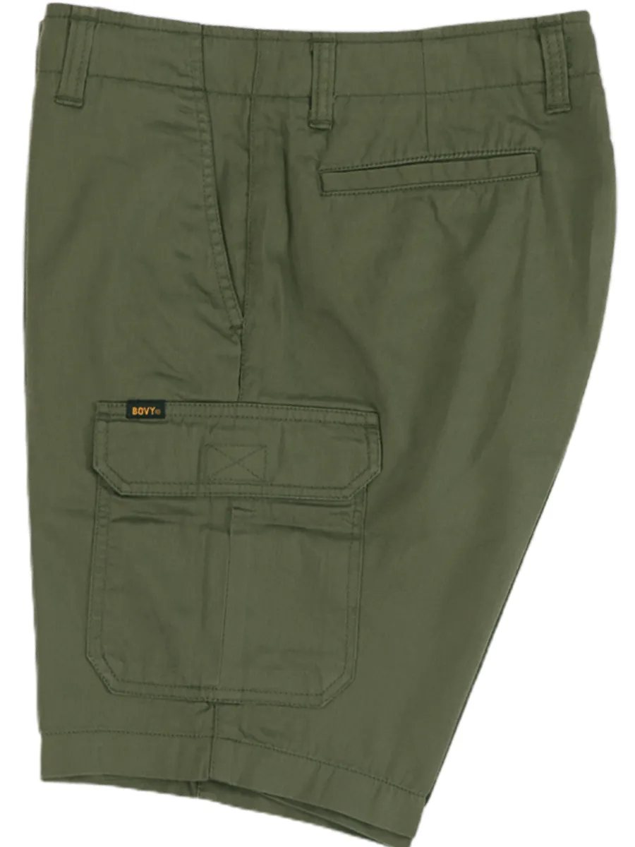 BOVY Men Shorts CARGO SLIM GREEN
