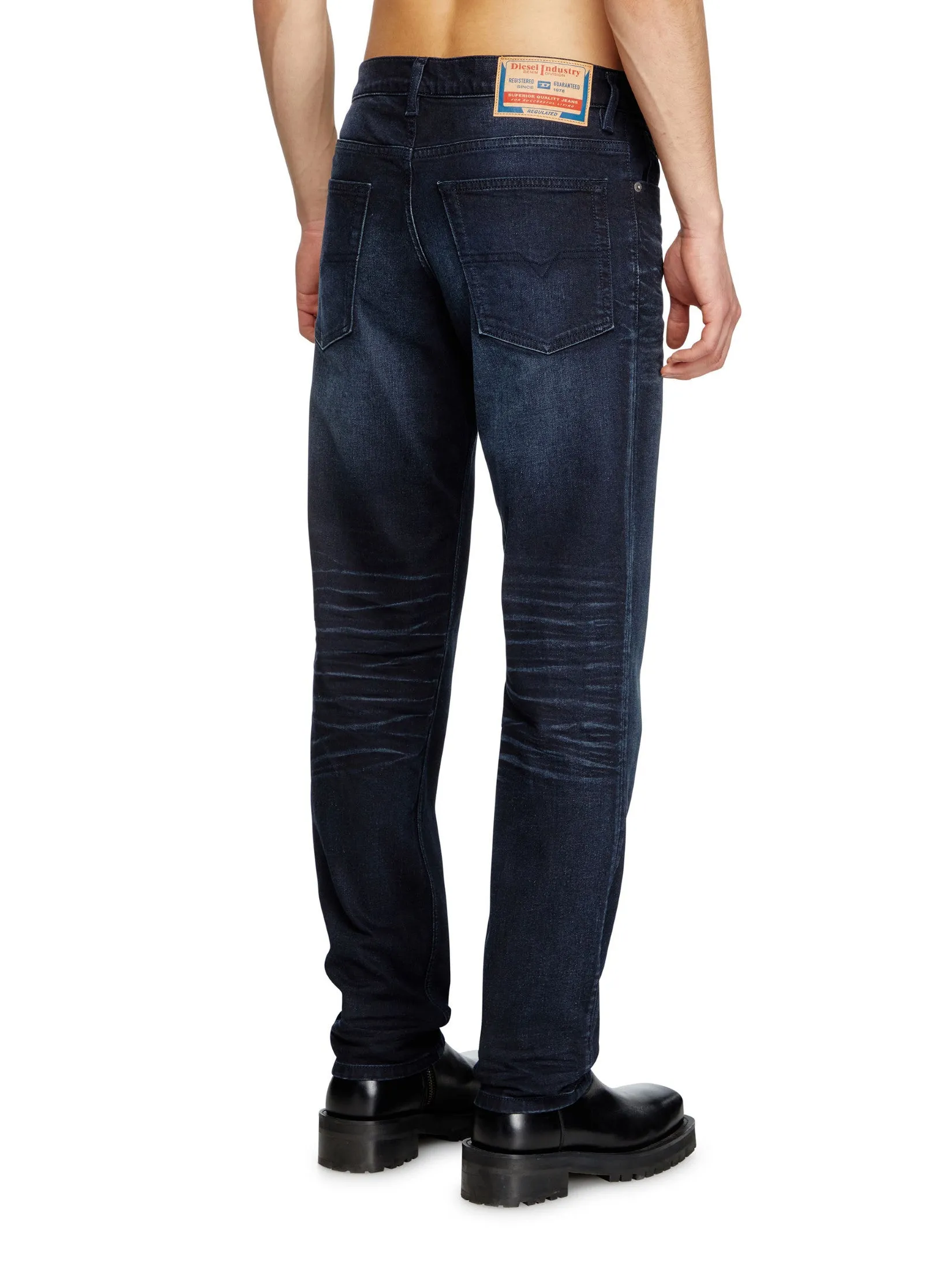 DIESEL Jeans Pants Men 2023 D-FINITIVE L.30 TROUSERS Blue