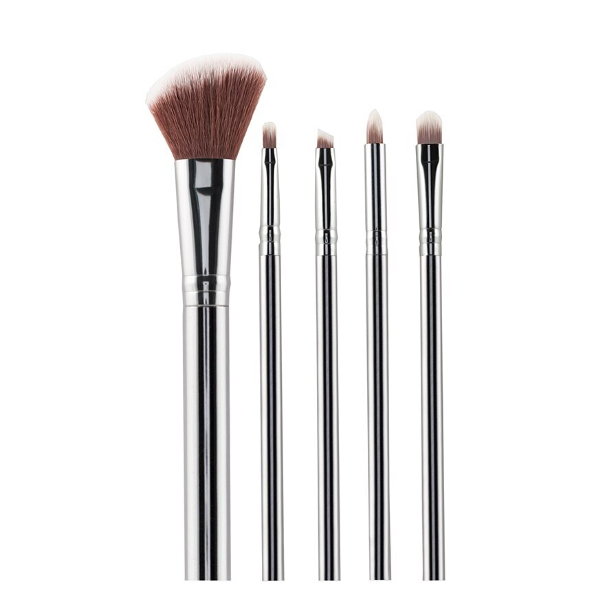 Ashley Material Brush Set 5Pcs 04 Silver