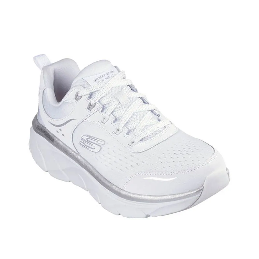 SKECHERS Women Casual Shoes Relaxed Fit®: D'Lux Walker® 2.0 - Gradient Glam White - SK108SH801EGTH