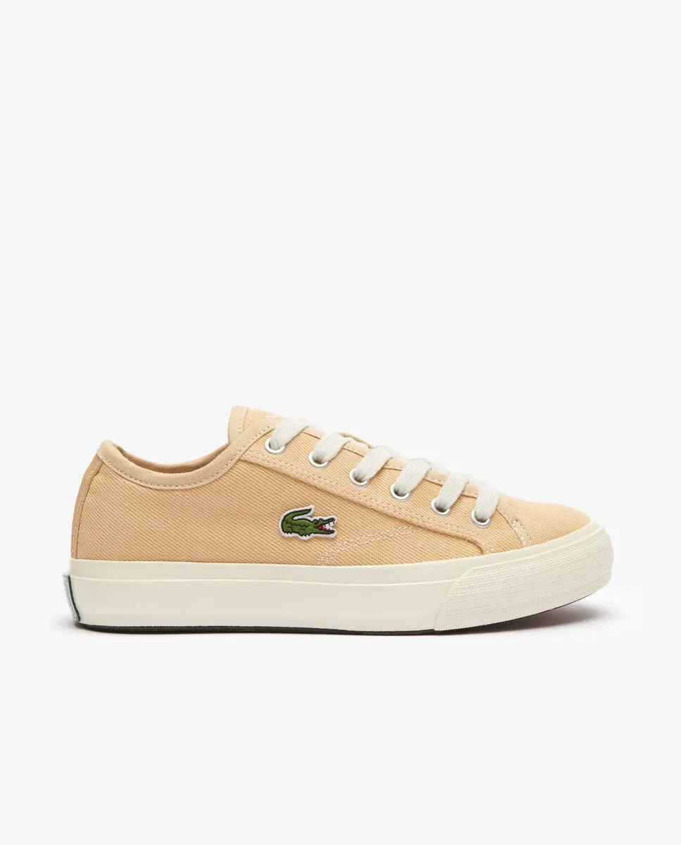 LACOSTE Women’s Backcourt Trainers Beige