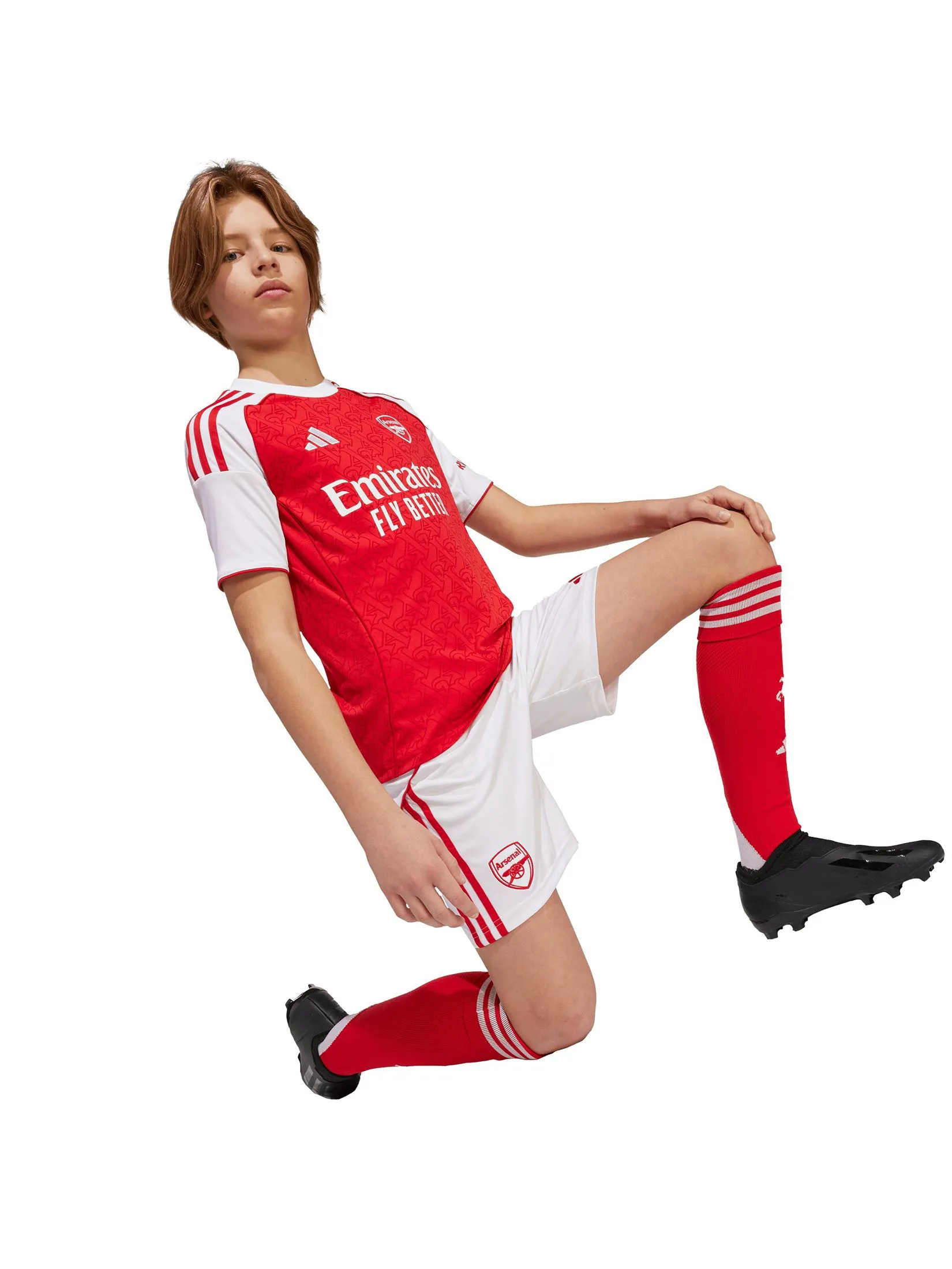 ADIDAS KIDS Unisex Kids Shorts Arsenal 25/26 Home White