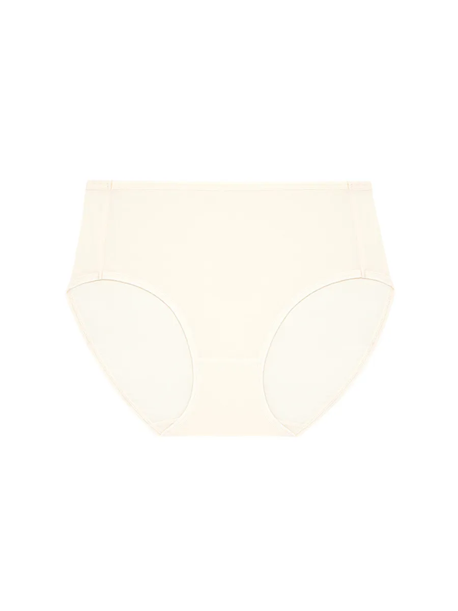 SABINA Fresh Up Mid Waisted Panty - Ivory