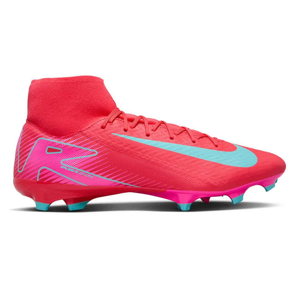 NIKE Mercurial Superfly 10 Academy MG High-Top Men Football Shoes Orange - NI083SH320EFTH