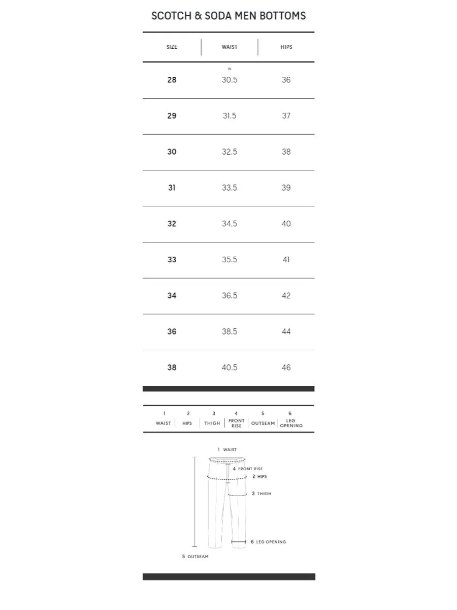 SCOTCH&SODA Men Chino Pant Stuart Regular Slim-Fit Essentials