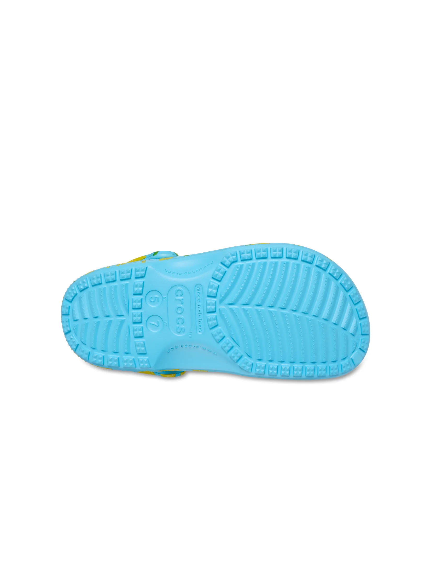 CROCS UNISEX CLASSIC FRESH FRUITS CLOG - TINTED GLASS