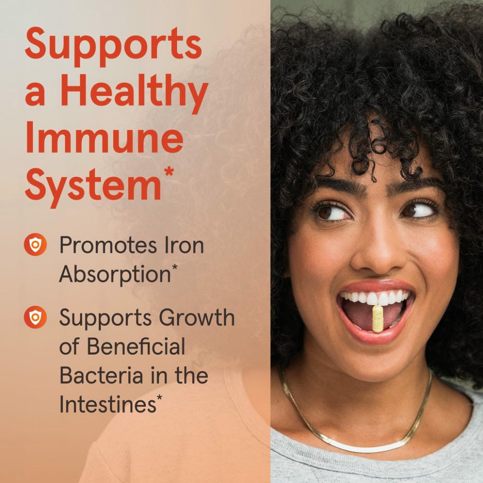 Jarrow Formulas, Лактоферрин, сублимированный, 250 мг, 30 капсул