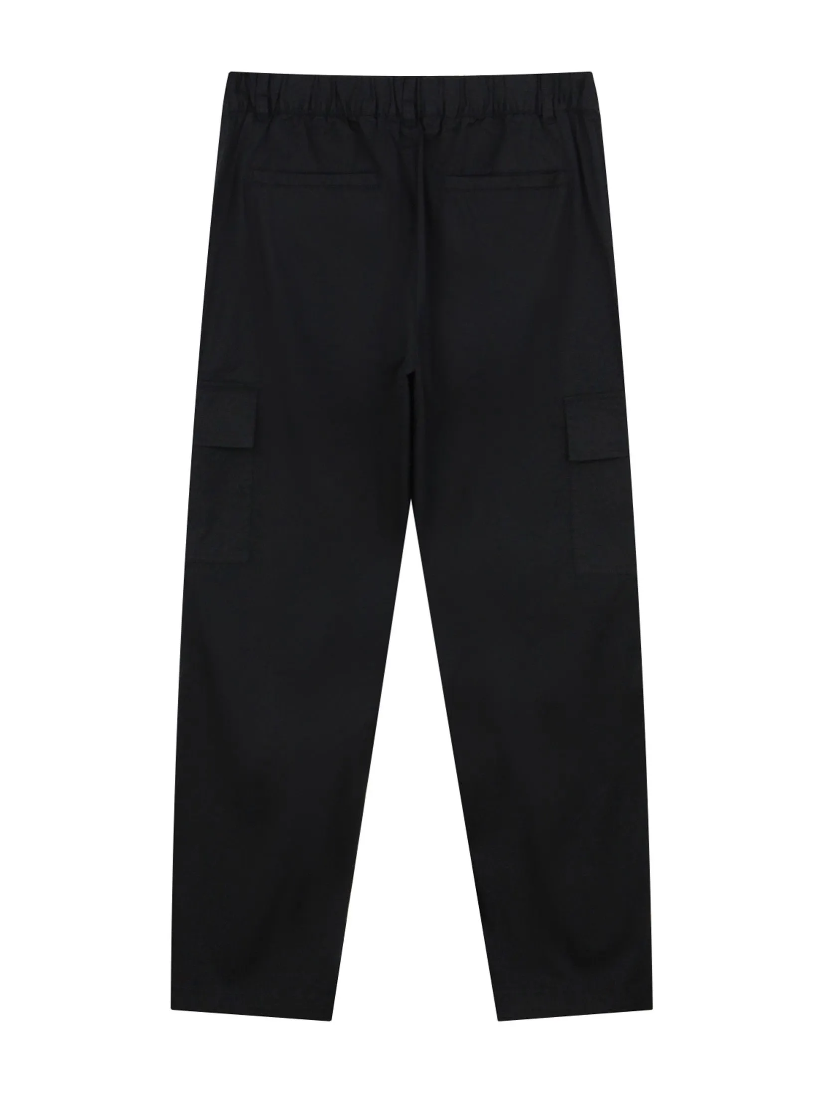 GIORDANO Men's Relaxed Stretch Cargo Pants Black