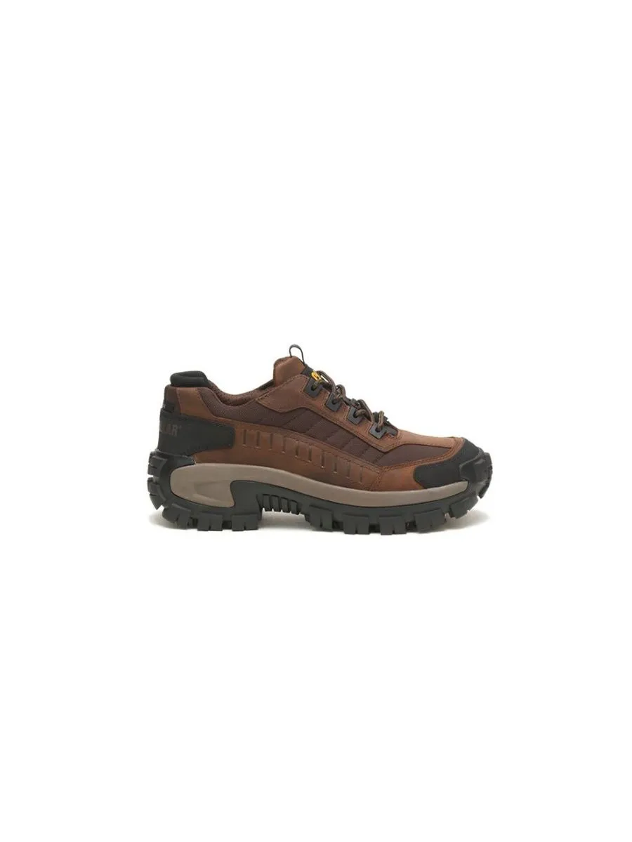 CATERPILLAR DARK BROWN Men's INVADER Steel Toe Work Shoe