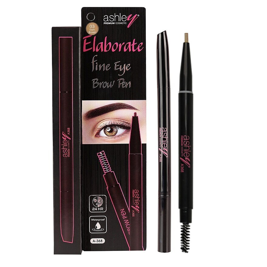 Ashley Fine Eye Brow Pen 1.3g. 03 Brown - 03 Brown