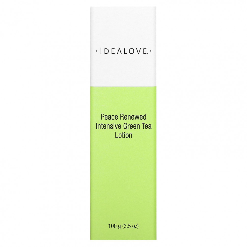 Idealove, Peace Renewed, насыщенный лосьон с зеленым чаем, 100 г (3,5 унции)