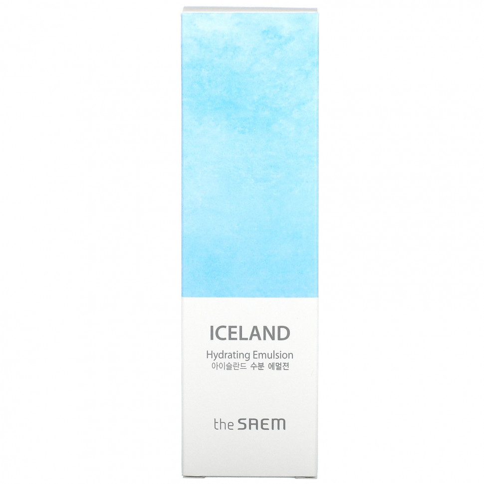 The Saem, Iceland, увлажняющая эмульсия, 140 мл (4,73 жидк. Унции)