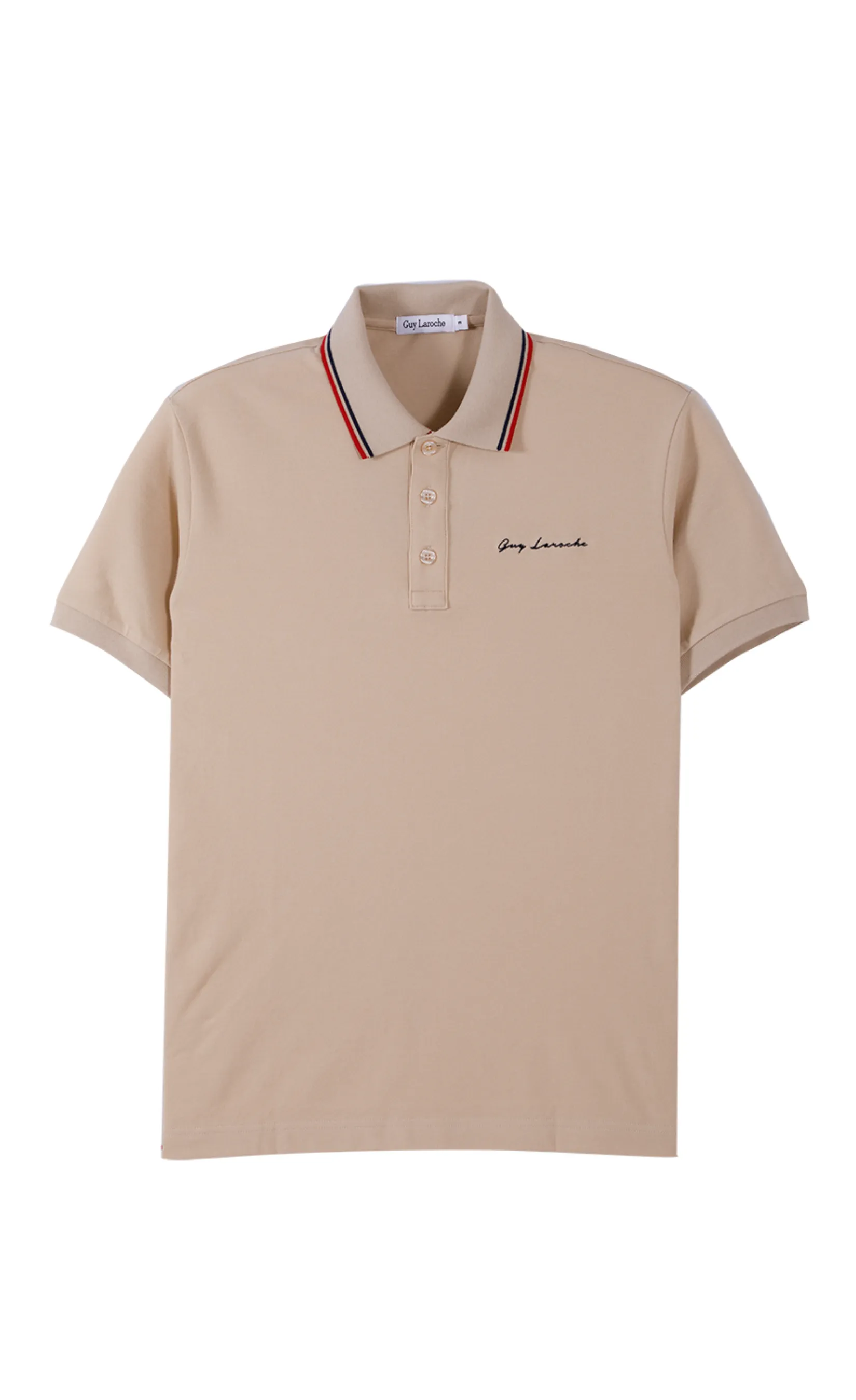 GUY LAROCHE MENWEAR Men s Polo Shirt BKL6301W5BE - Beige