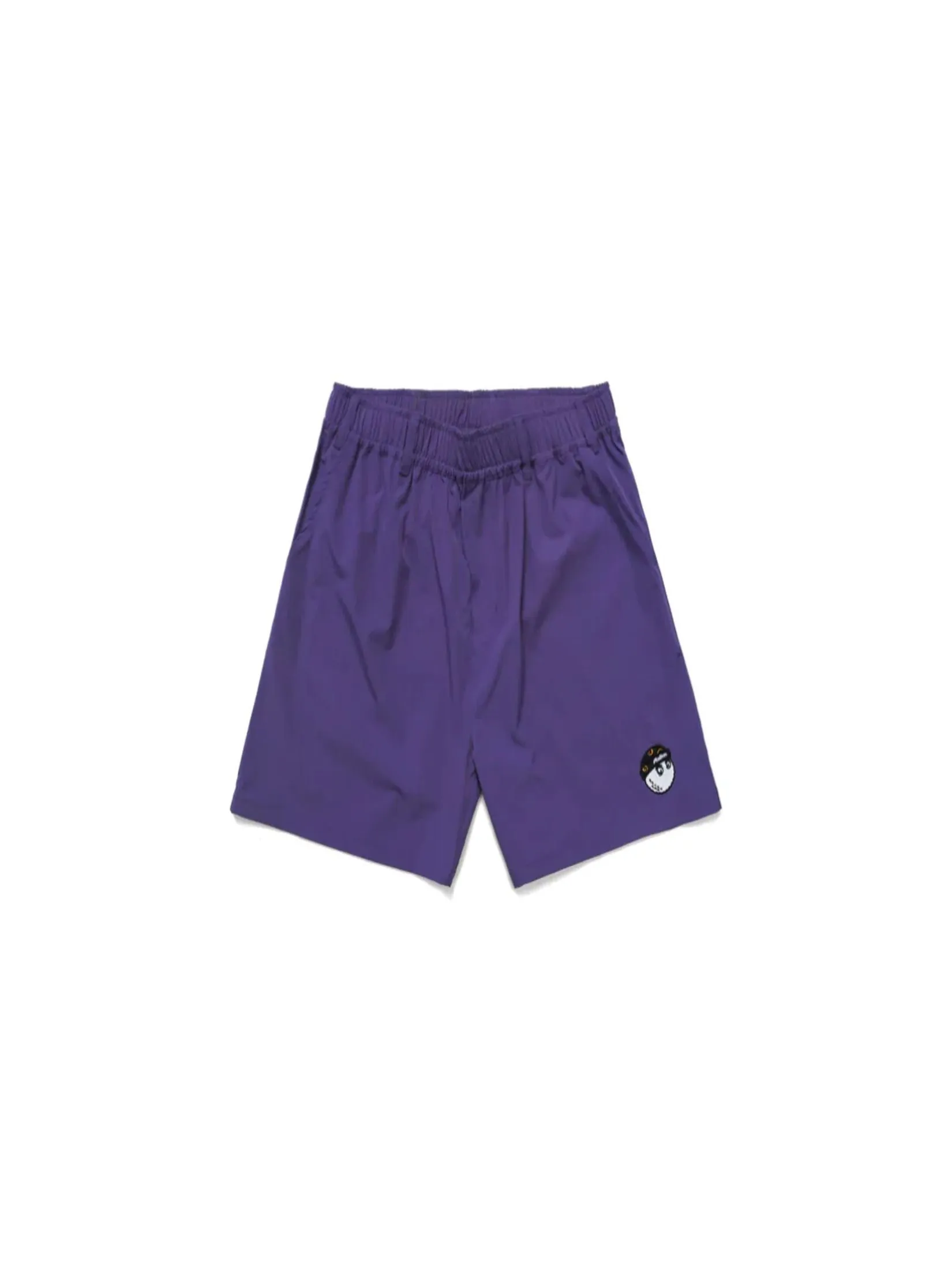 MALBON GOLF WIZ SHORTS IN PURPLE