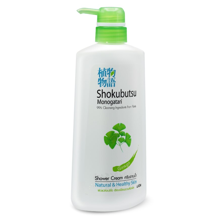 Shokubutsu Monogatari Shower Cream Ginkgo Natural  Healthy Skin 400 Ml.