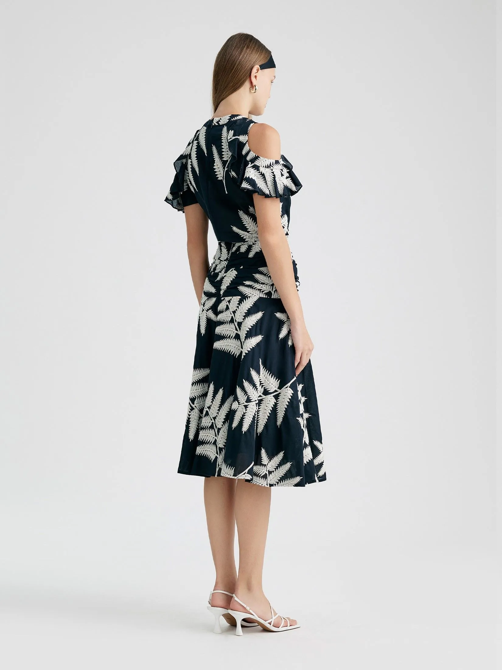 ASV (AW24)Tropicana Ruched Women Skirt Black