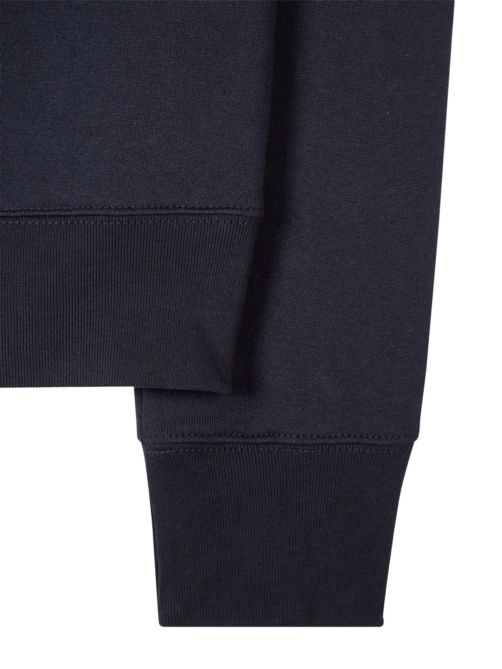 PAUL SMITH Sweatshirts Mens M2R-168T-KZEBRA-49 Mens Ls Reg Fit Half Zip Top Zebra Very Dark Navy