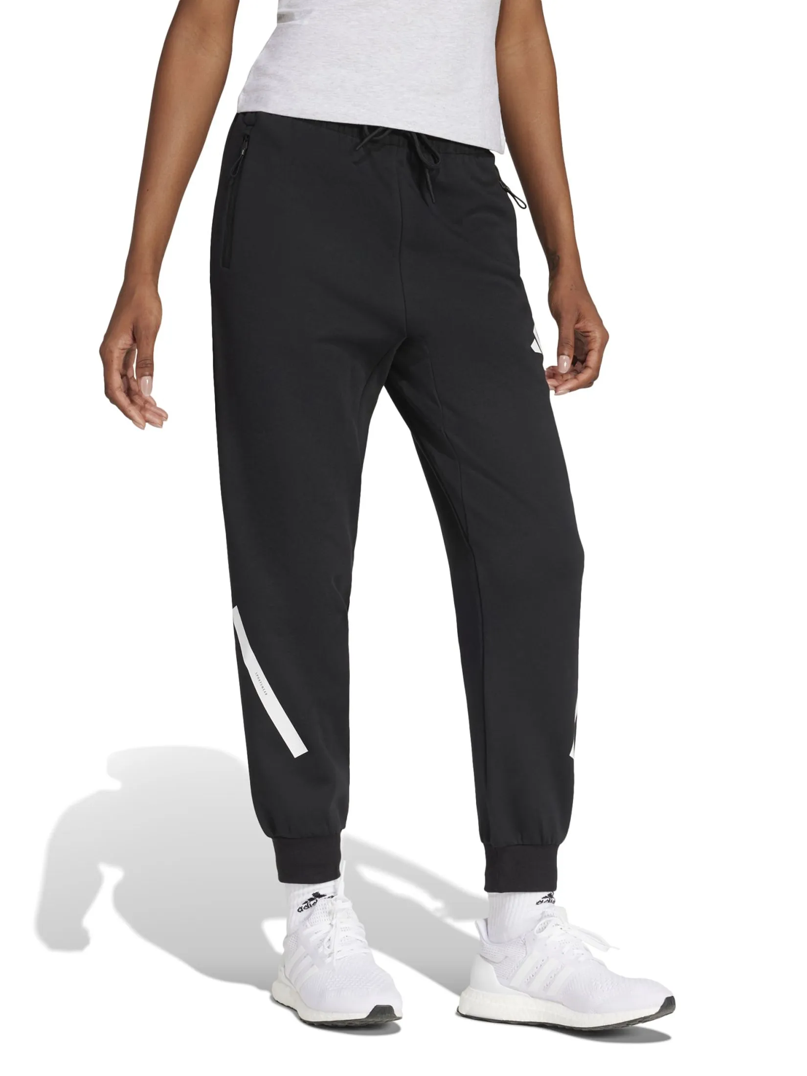 ADIDAS Women Tracksuit Bottoms Adidas Z.N.E. Black / White
