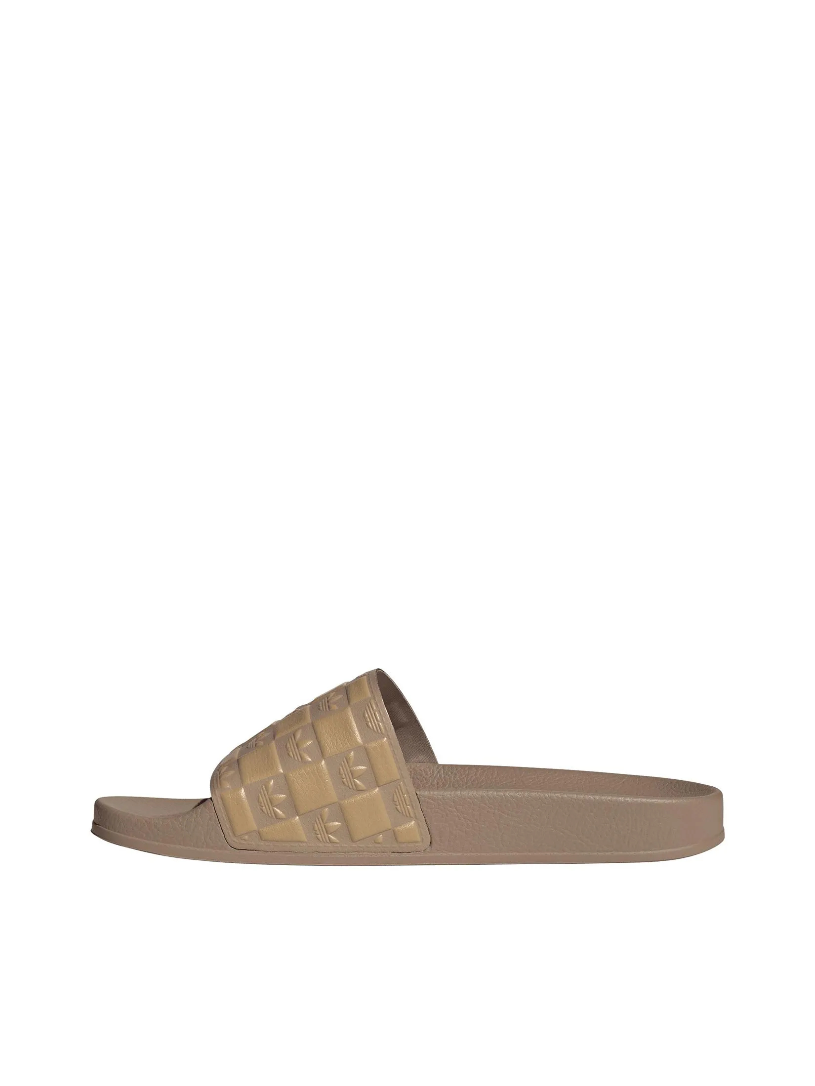 ADIDAS Men Slides Adilette JR3622 Beige / Cardboard / Golden Beige