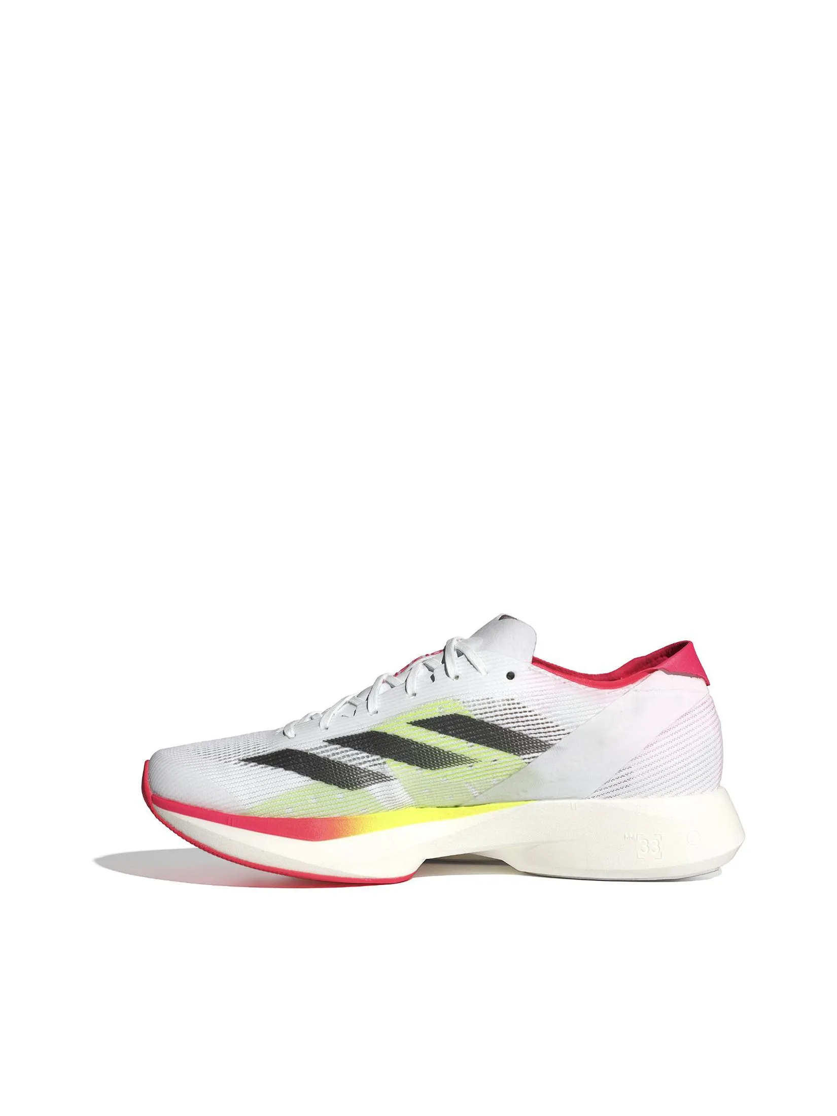ADIDAS Women Running Shoes Adizero Takumi Sen 10 Cloud White / Core Black / Lucid Red