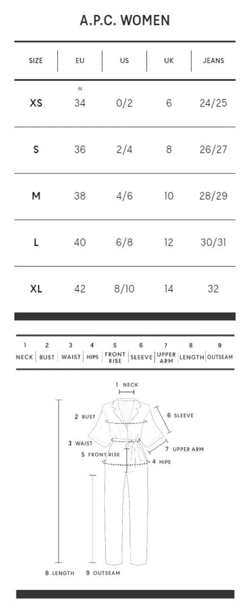 A.P.C. Women Mini Skirt Jeans