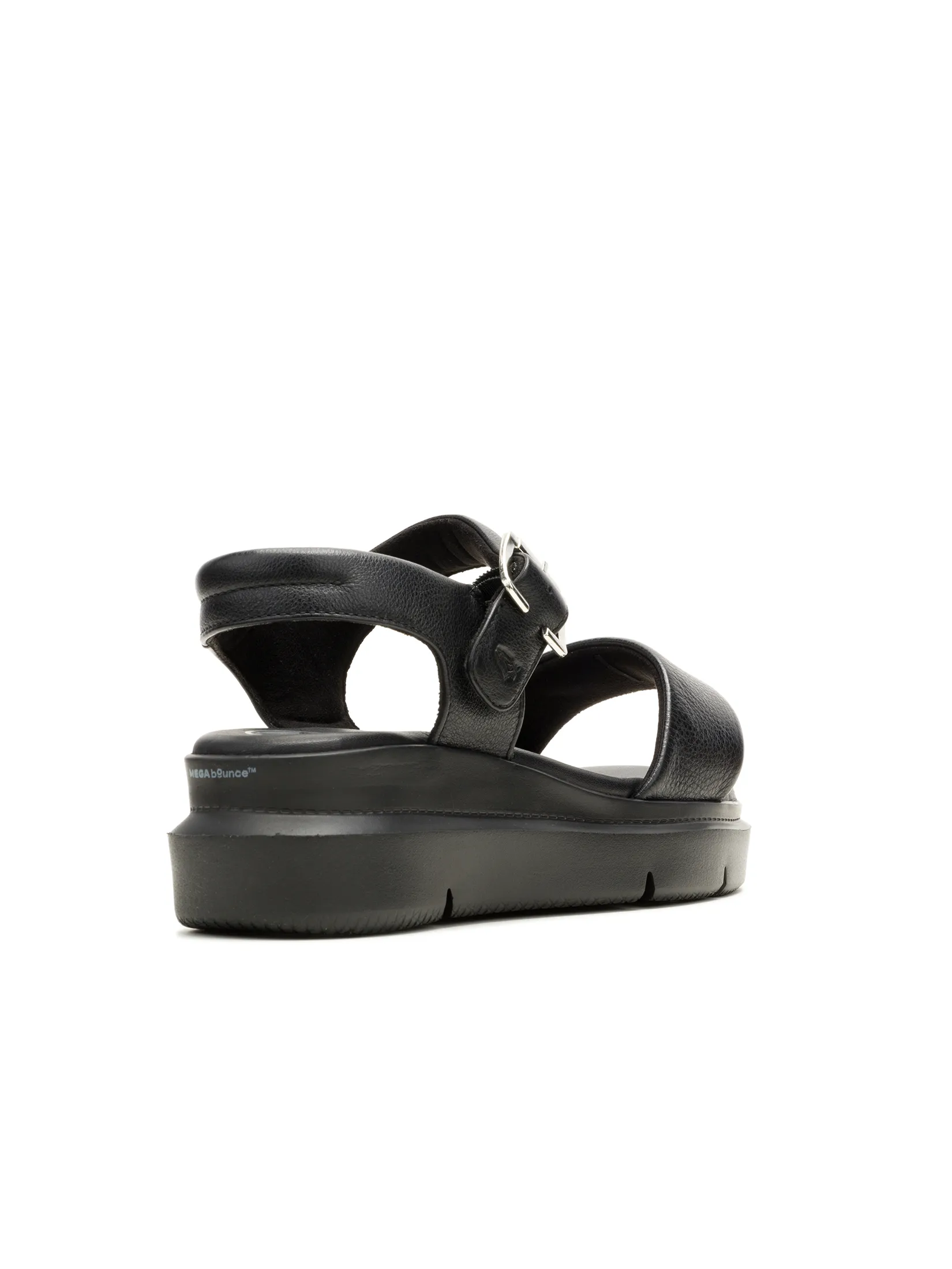 HUSH PUPPIES Women s Shoes Sandals Slingback  - BLACK