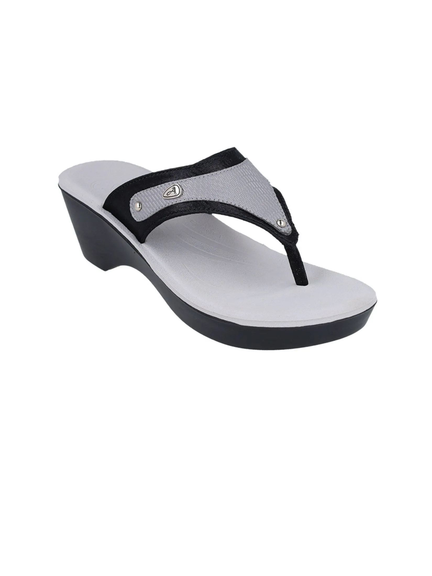 AEROSOFT Women Flip-Flops FW8275 - Grey