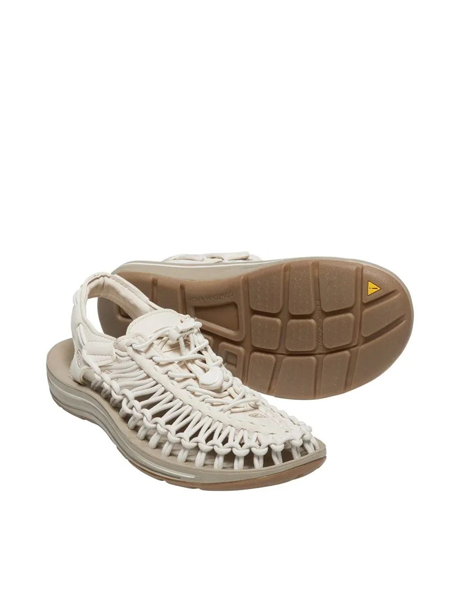 KEEN 1018698 W-UNEEK Shoes White Cap/Cornstalk