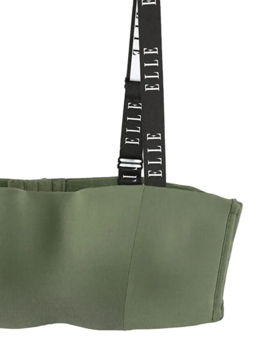 ELLE LINGERIE BRASSIERE MOULDED BRA LB8577OV OLIVE