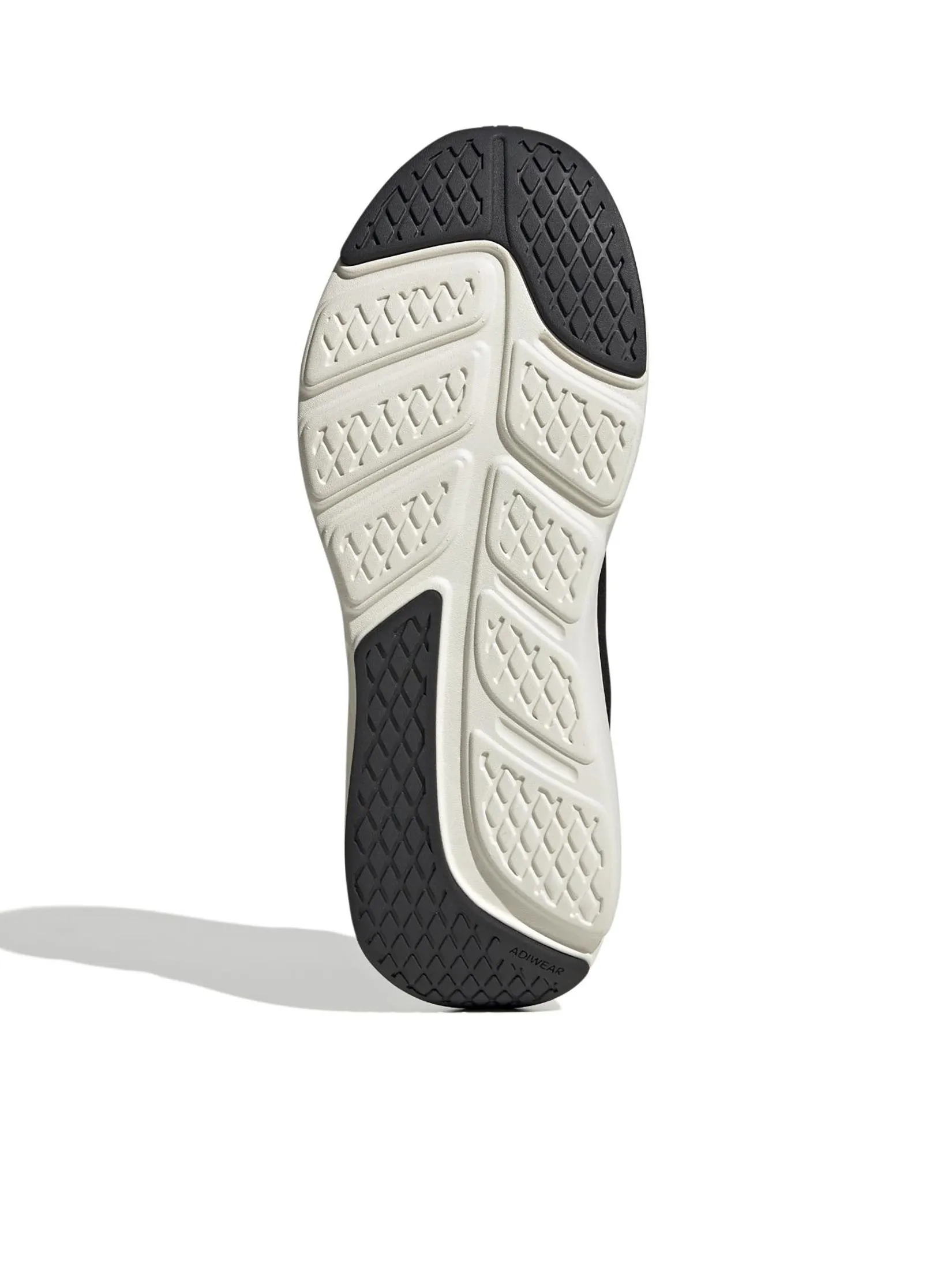 ADIDAS Men Sneakers Cloudfoam Go Lounger Core Black / Better Scarlet / Off White