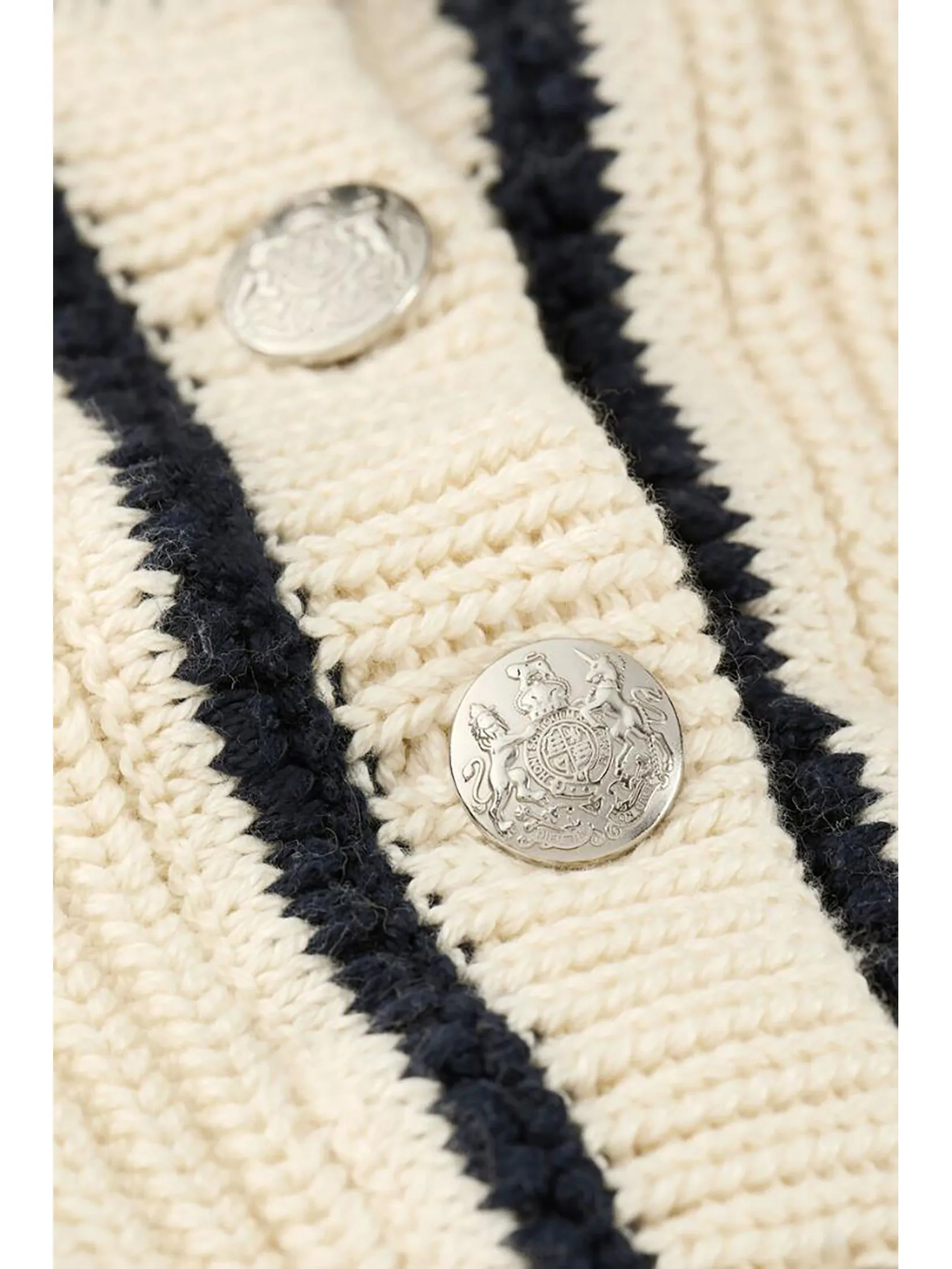 BA&SH Women Cardigan Beatrice Ecru