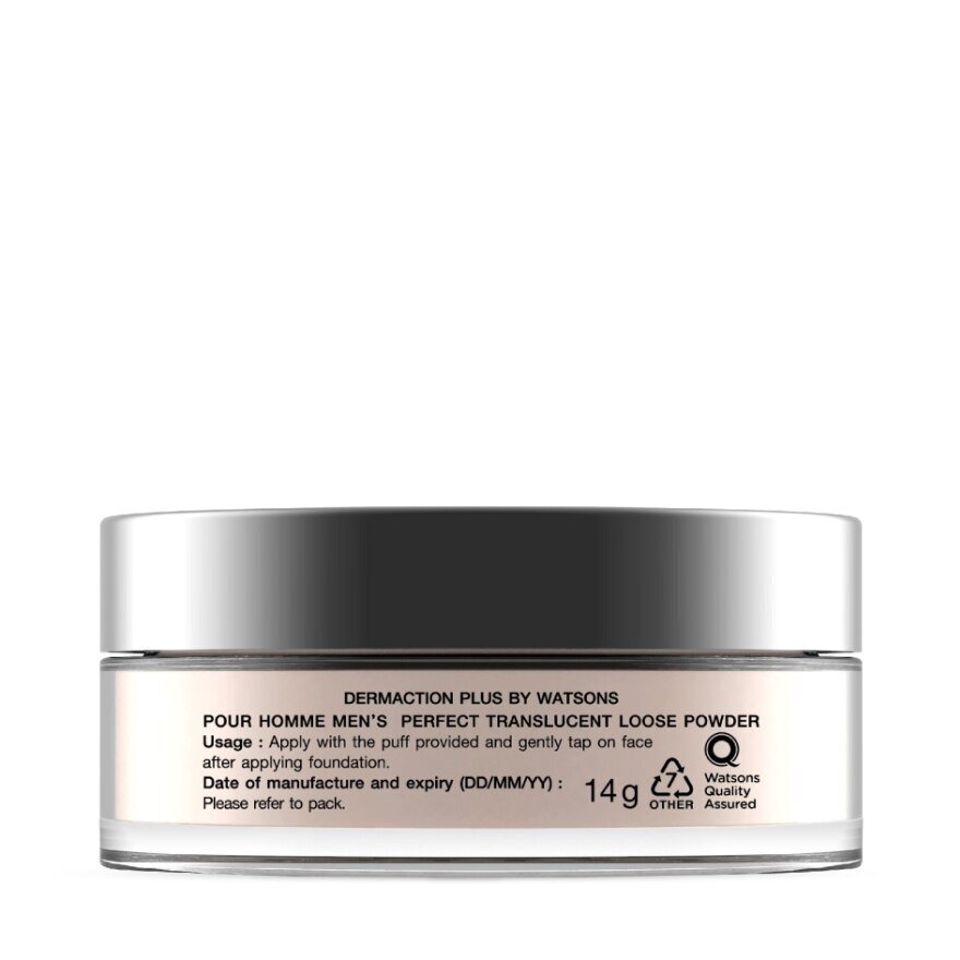 Pour Homme Men Perfect Translucent Loose Powder Nude 14g